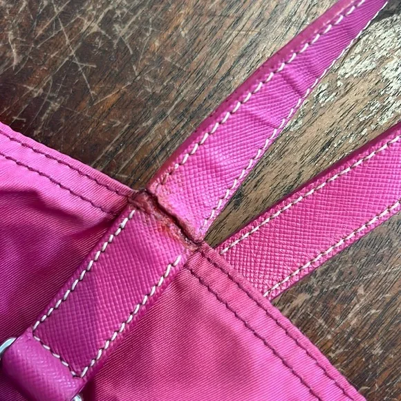 Pink Prada tote